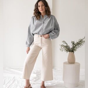 LAUDE‎ THE LABEL Denim High Rise - Bone